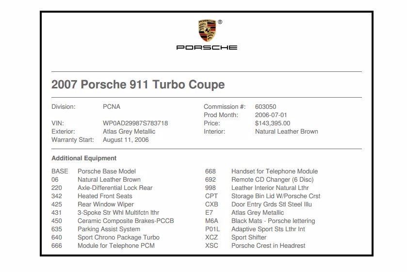 Used 2007 Porsche 911 Turbo | St. Petersburg, FL
