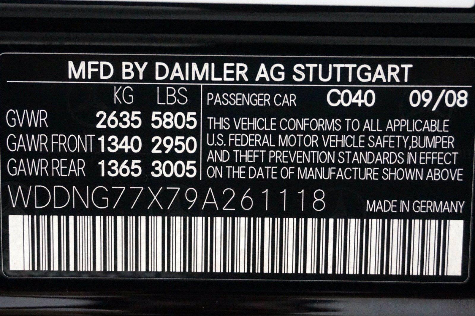 Used 2009 Mercedes-Benz S63 AMG 6.3L V8 AMG | St. Petersburg, FL