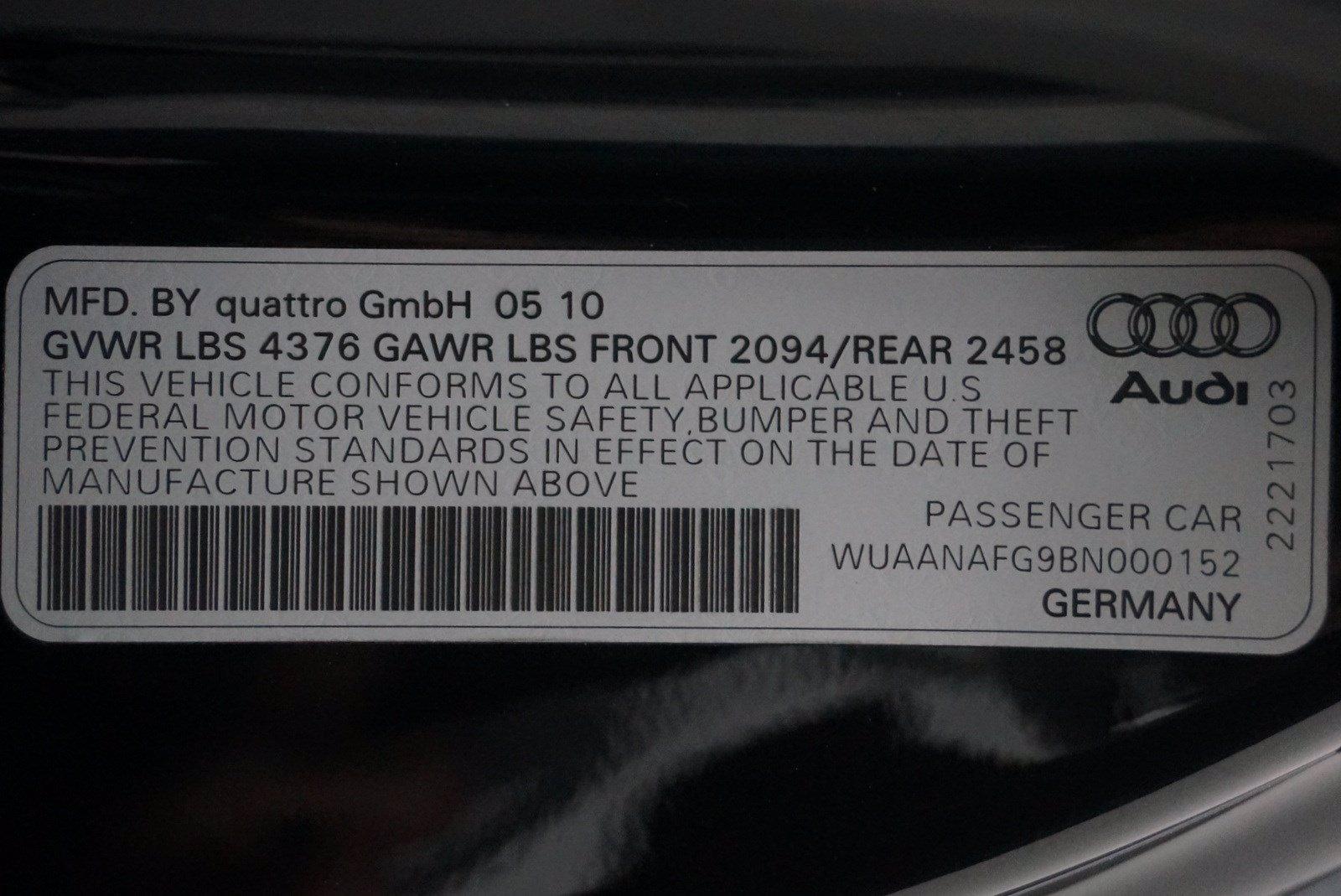 Used 2011 Audi R8 5.2L | St. Petersburg, FL
