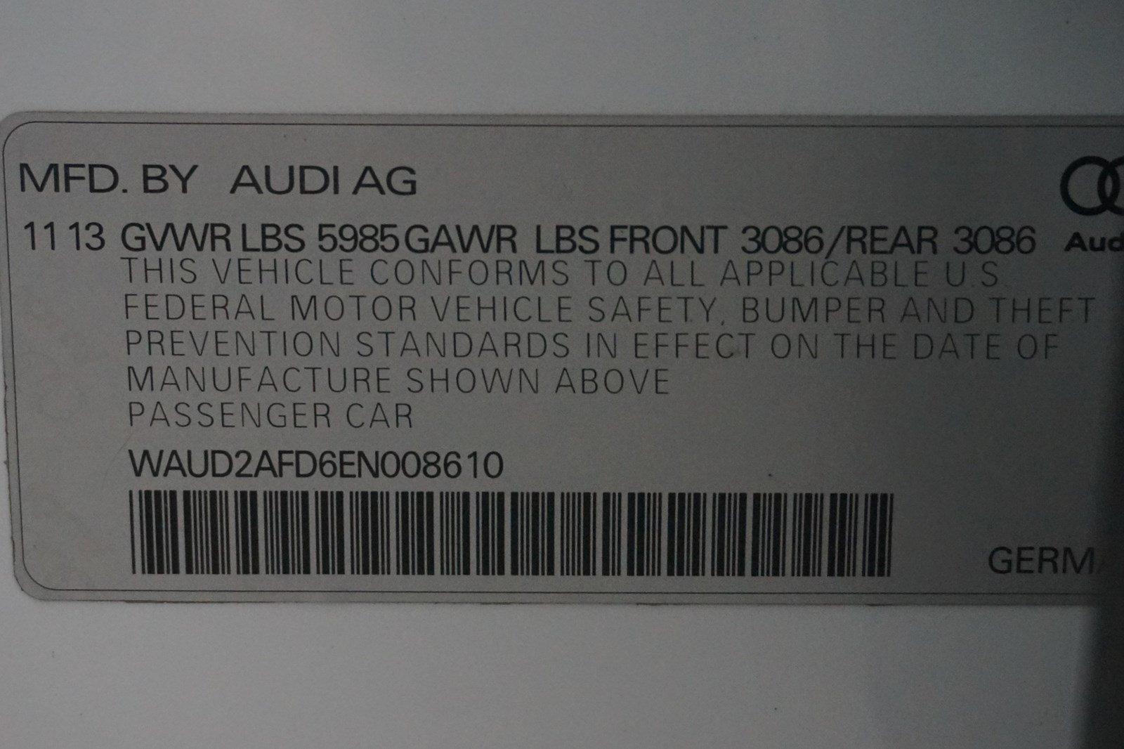 Used 2014 Audi S8 Exclusive Edition | St. Petersburg, FL