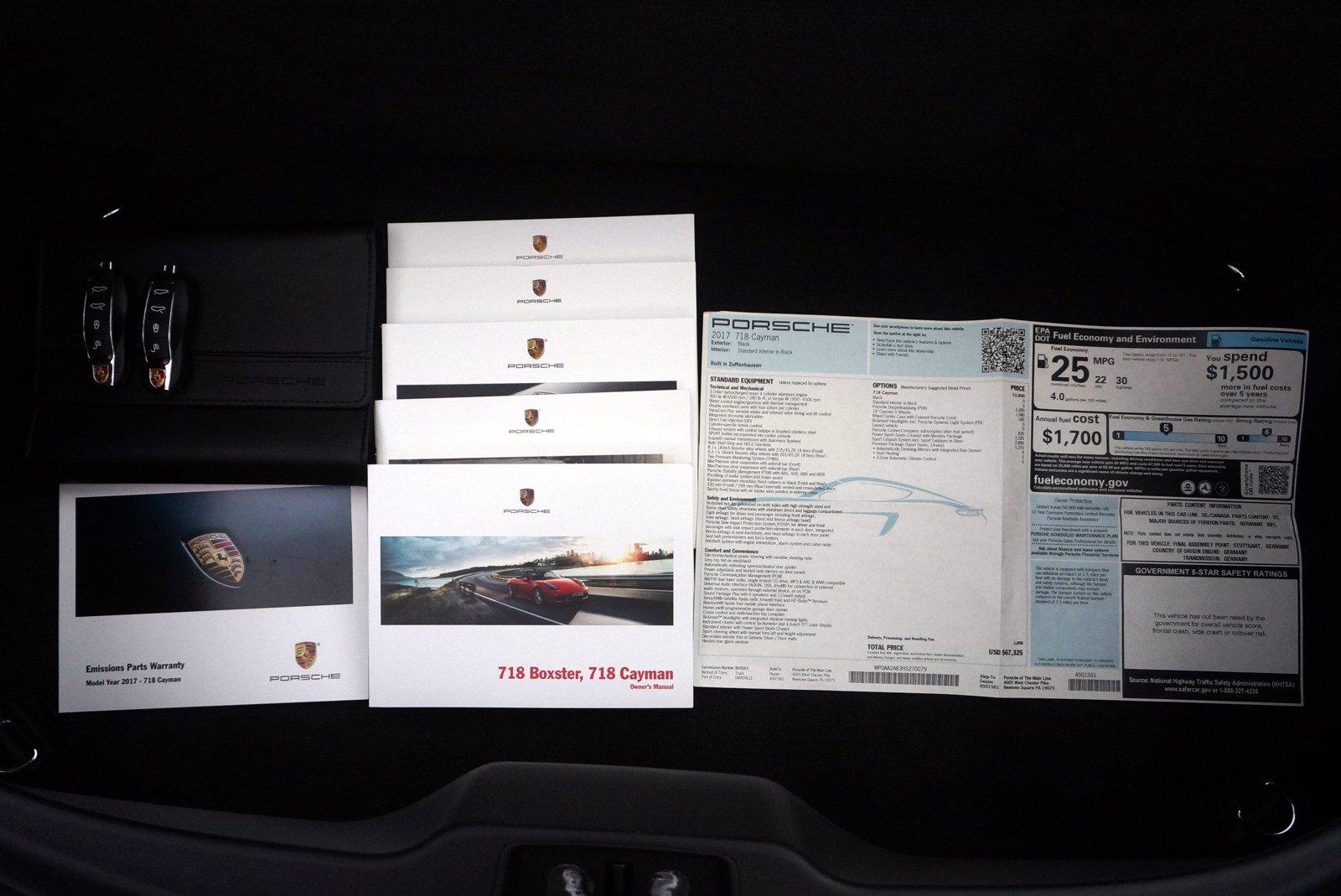 Used 2017 Porsche 718 Cayman | St. Petersburg, FL