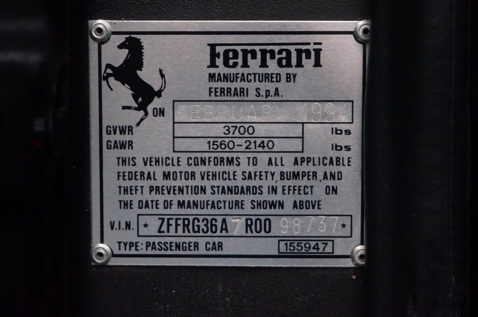 Used 1994 Ferrari 348ts Speciale | St. Petersburg, FL