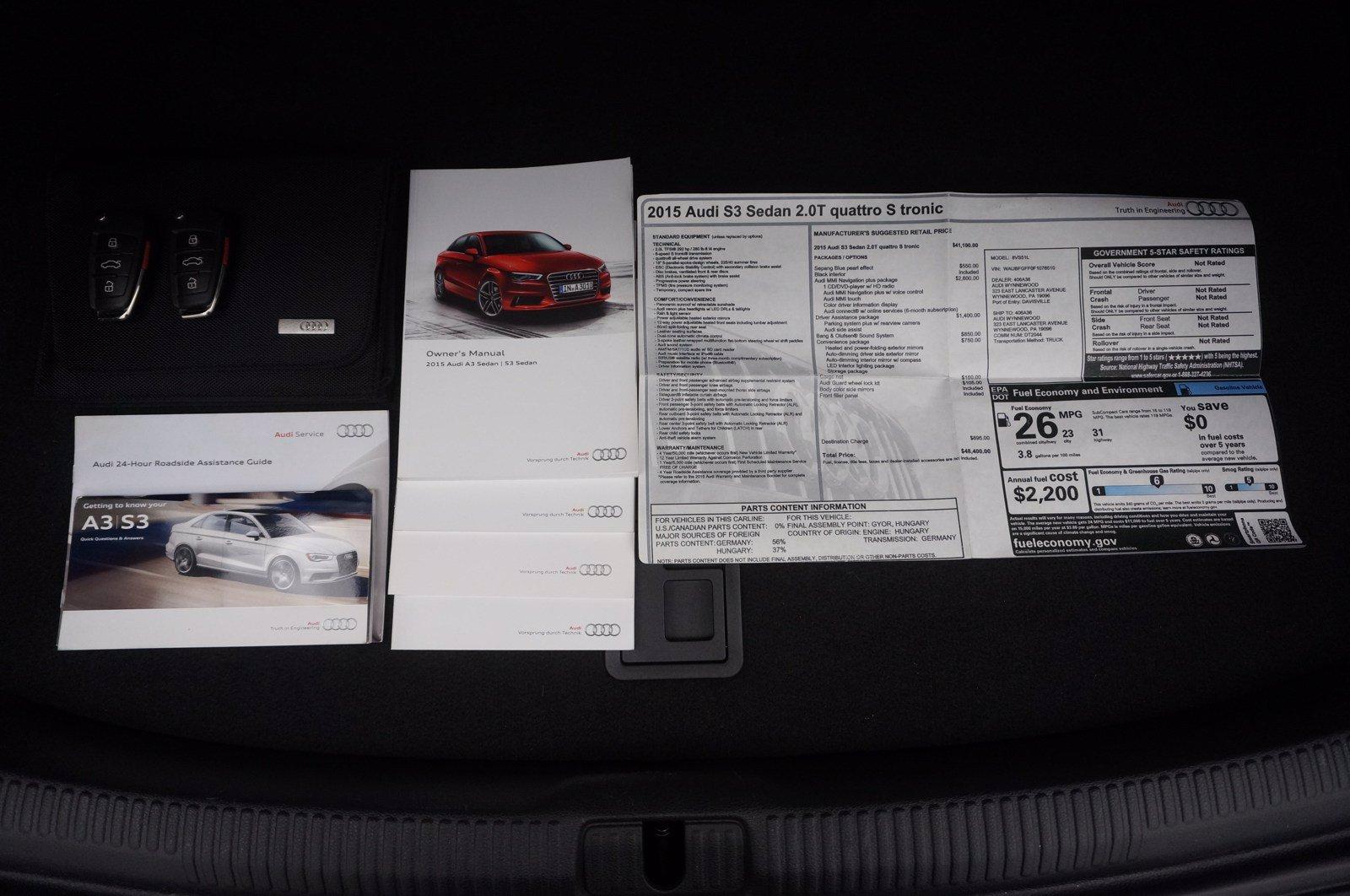 Used 2015 Audi S3 2.0T Premium Plus | St. Petersburg, FL