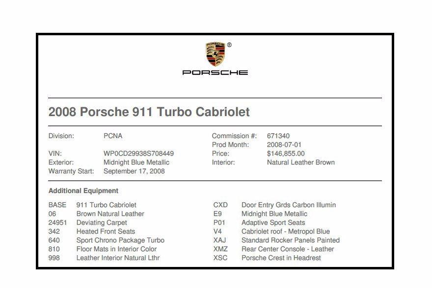 Used 2008 Porsche 911 Turbo | St. Petersburg, FL