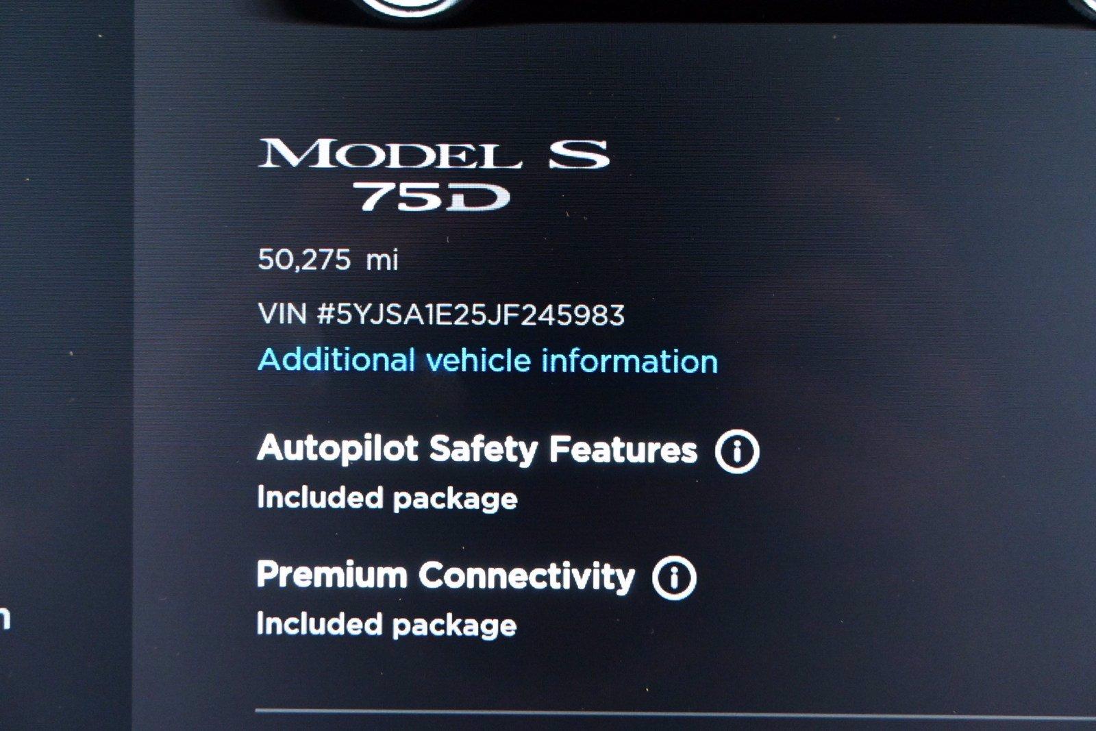 Used 2018 Tesla Model S 75D | St. Petersburg, FL