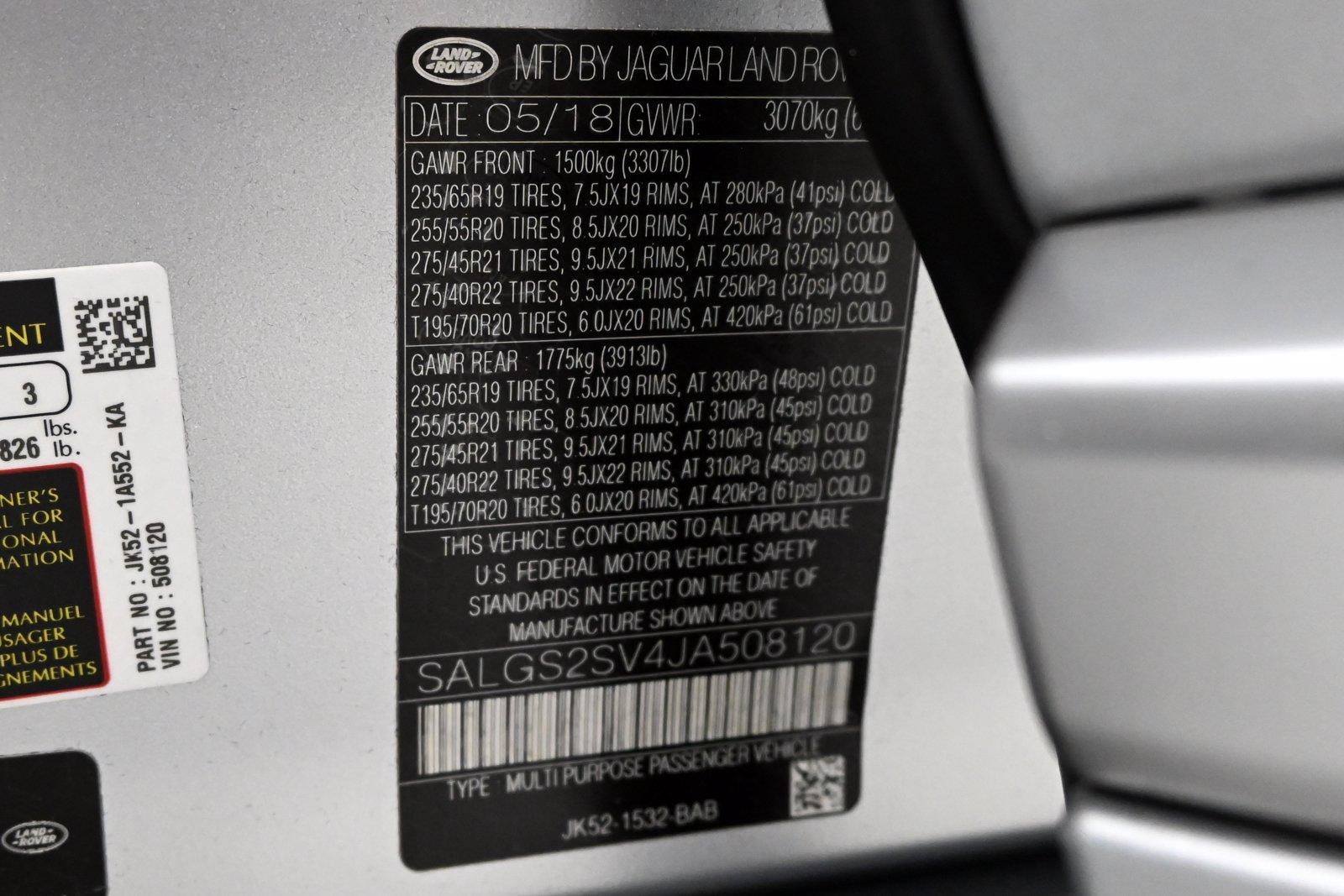 Used 2018 Land Rover Range Rover HSE | St. Petersburg, FL