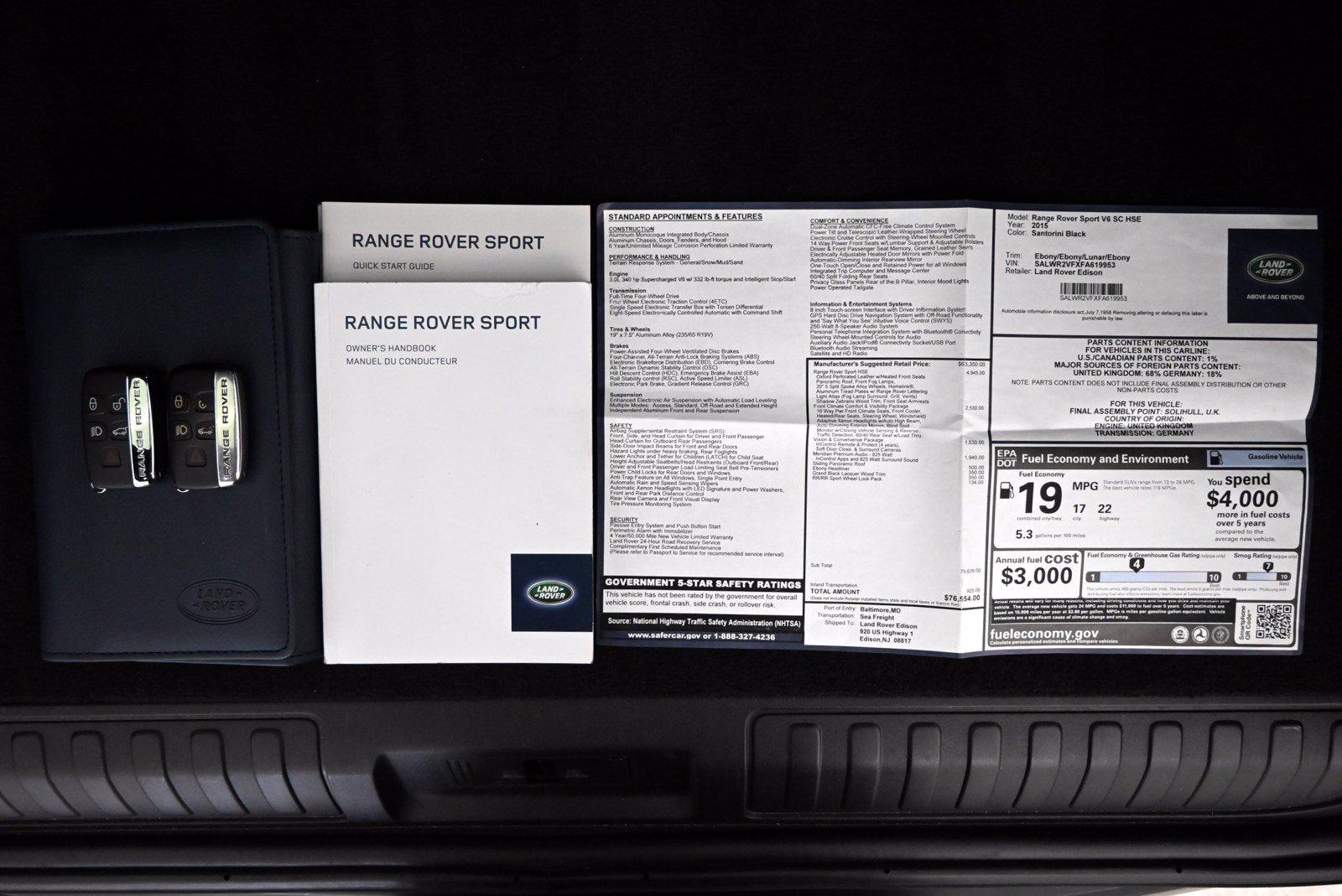 Used 2015 Land Rover Range Rover Sport HSE | St. Petersburg, FL