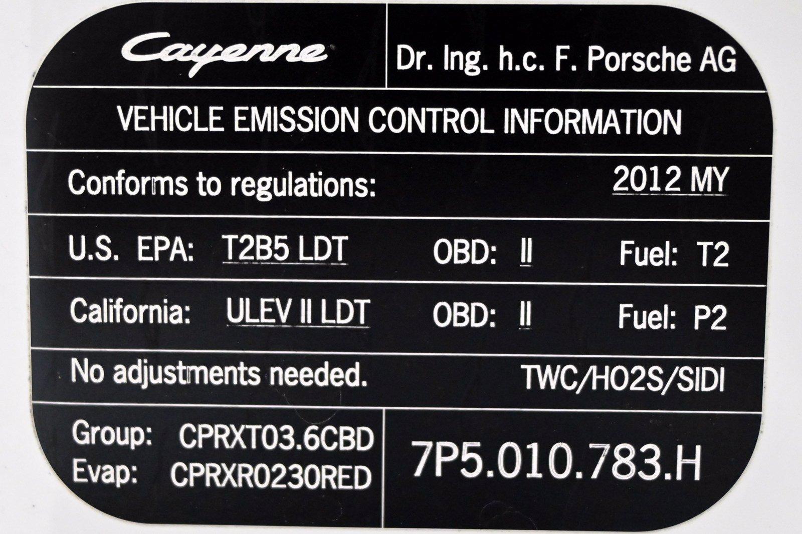 Used 2012 Porsche Cayenne 6-Speed Manual | St. Petersburg, FL