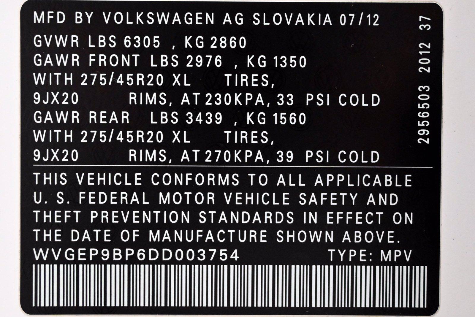 Used 2013 Volkswagen Touareg Executive | St. Petersburg, FL