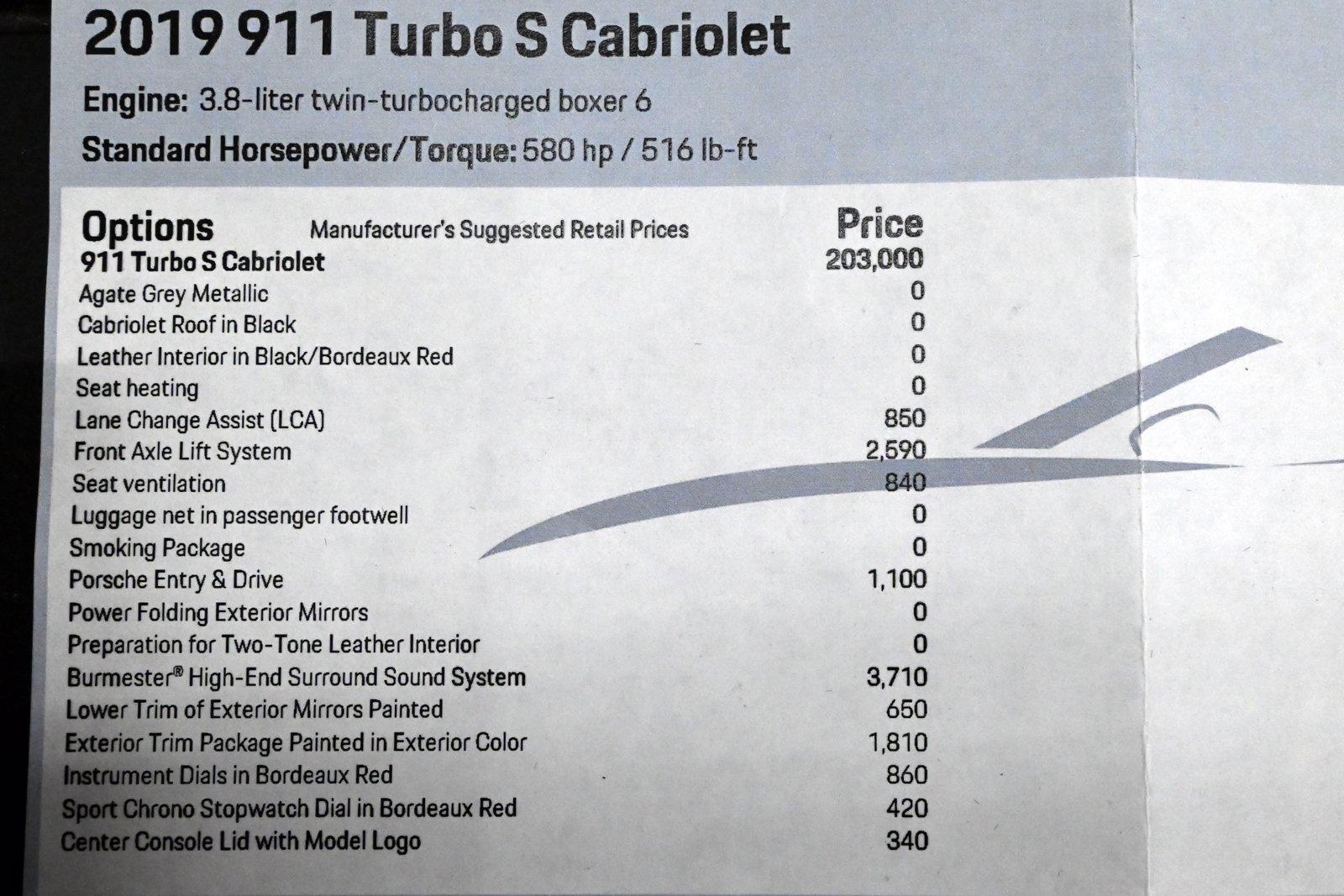 Used 2019 Porsche 911 Turbo S | St. Petersburg, FL