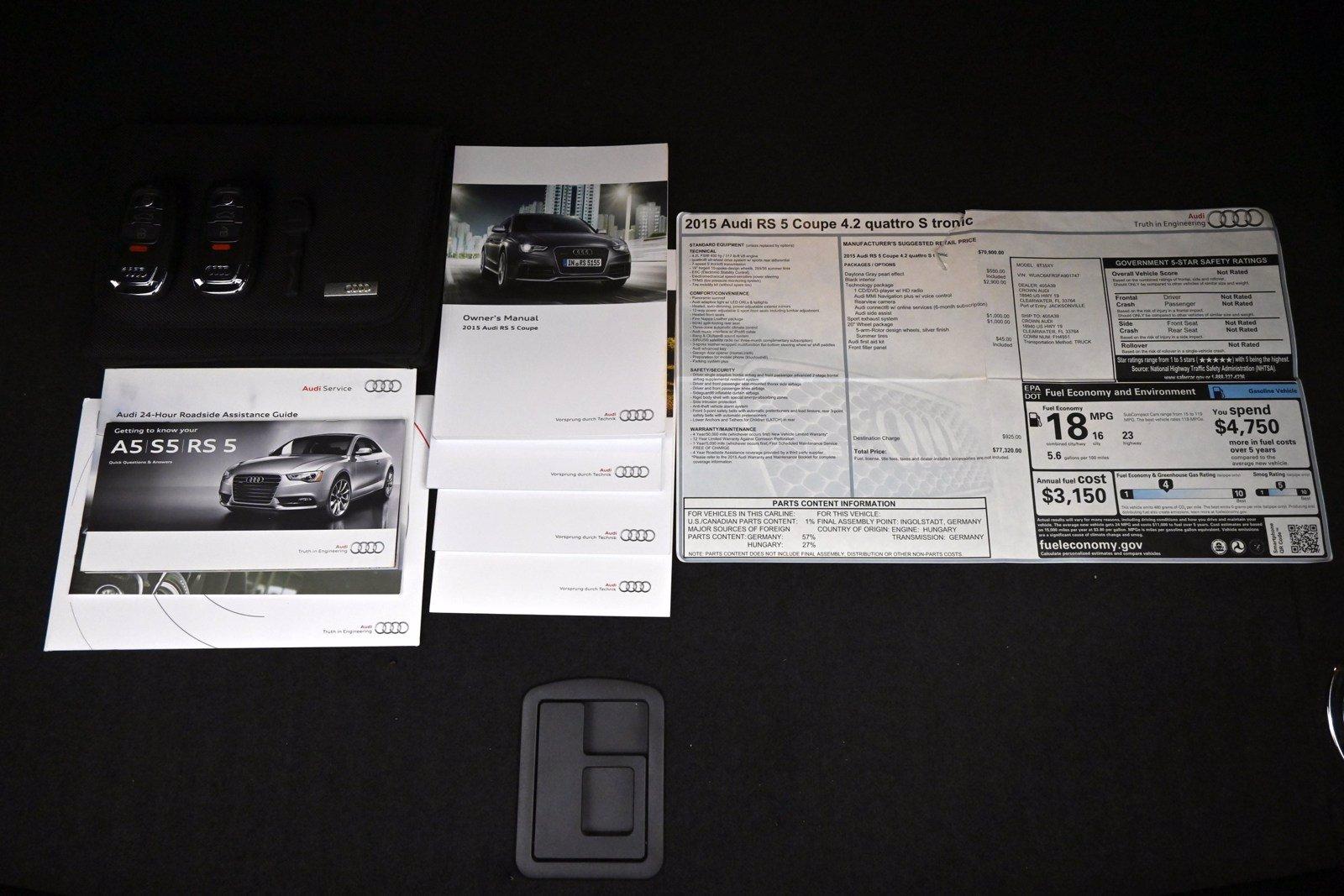 Used 2015 Audi RS 5 | St. Petersburg, FL