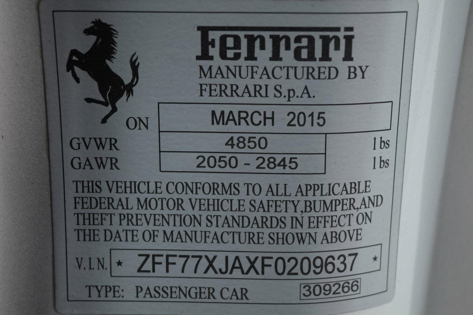 Used 2015 Ferrari California T | St. Petersburg, FL