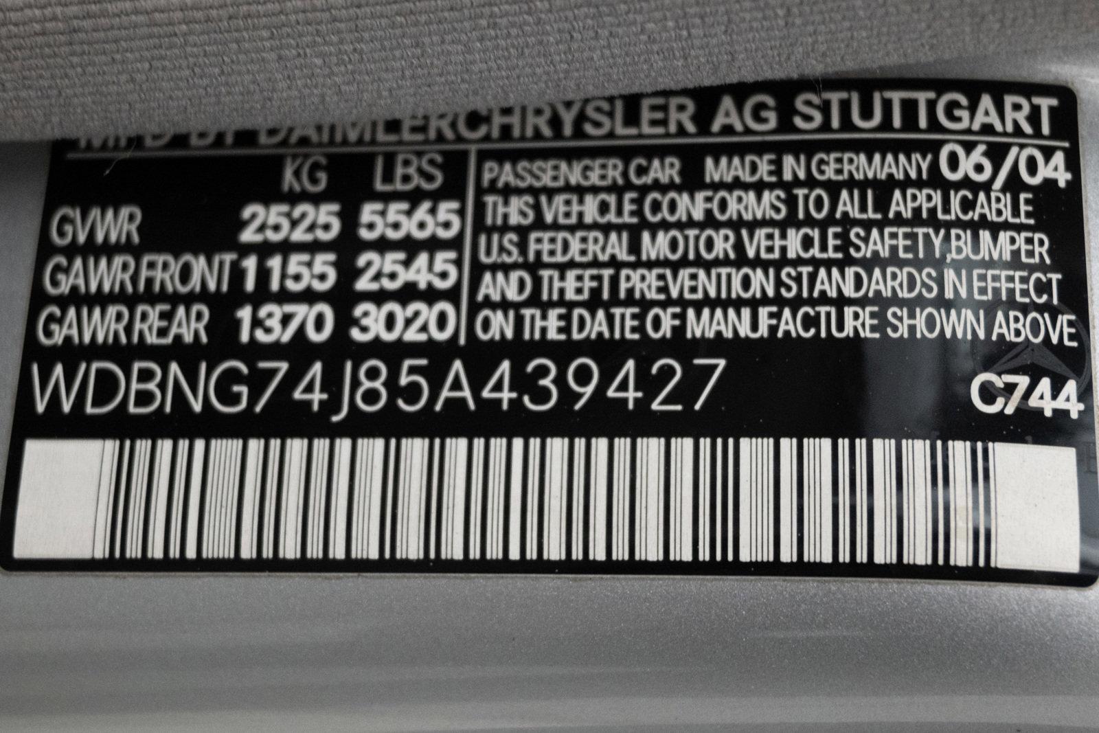 Used 2005 Mercedes-Benz S55 AMG | St. Petersburg, FL