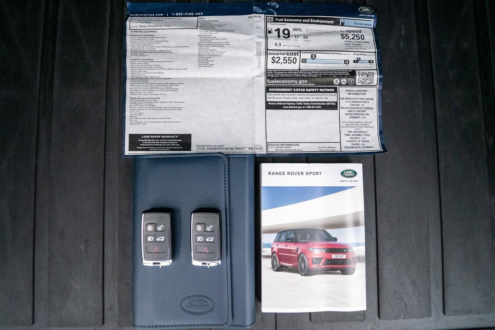 Used 2020 Land Rover Range Rover Sport HSE Dynamic | St. Petersburg, FL