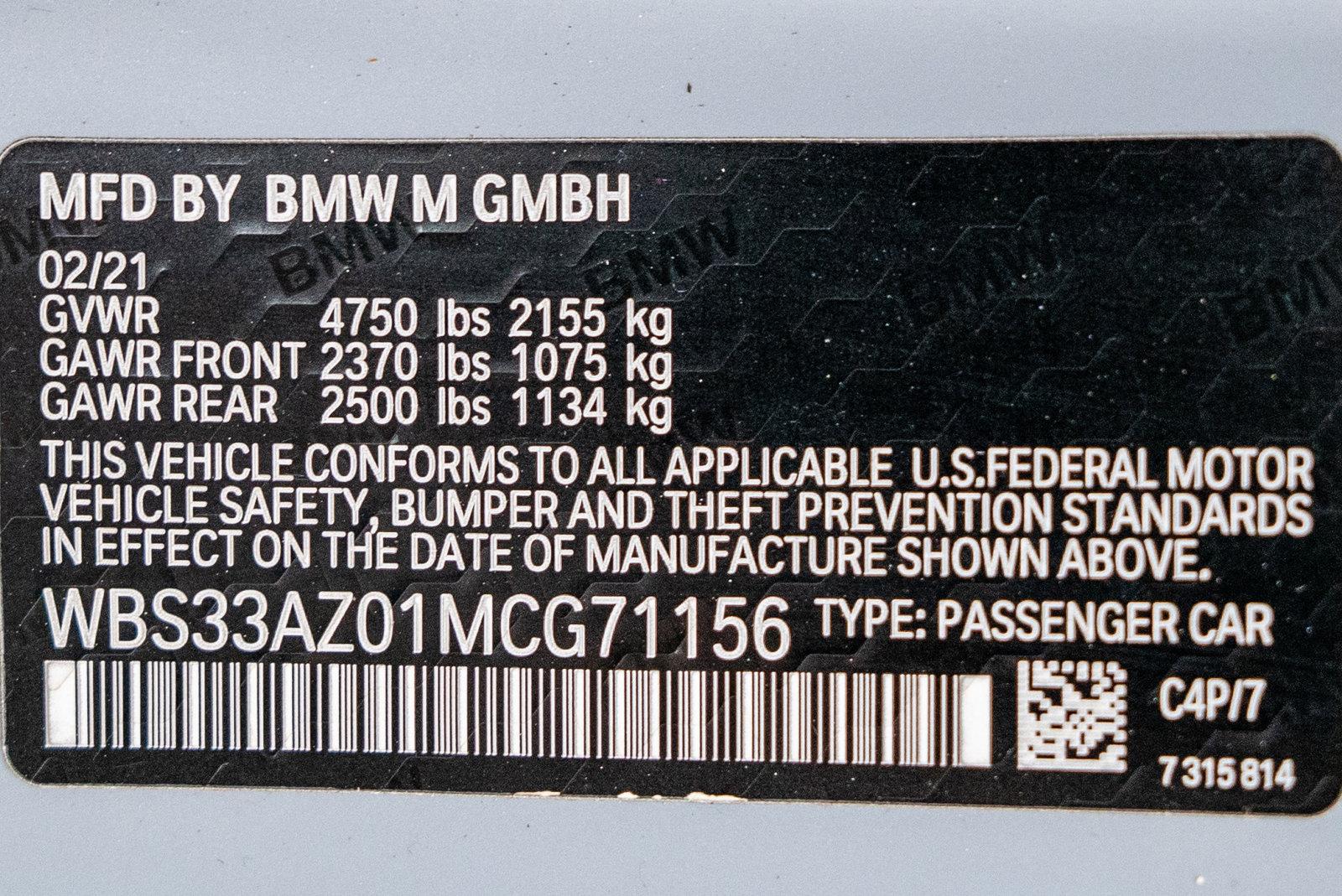 Used 2021 BMW M4 Competition | St. Petersburg, FL