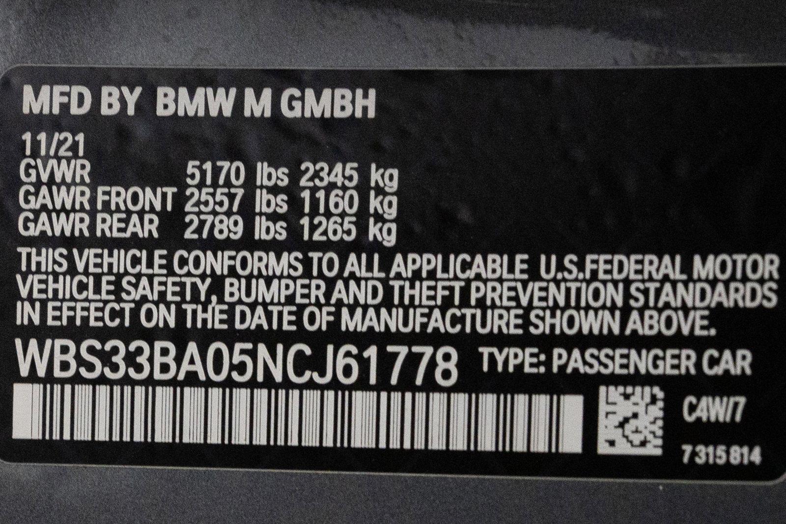 Used 2022 BMW M4 Competition xDrive | St. Petersburg, FL