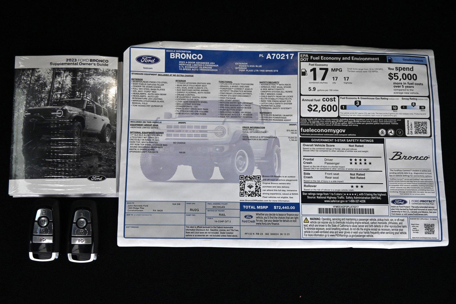 Used 2023 Ford Bronco Heritage Limited Edition | St. Petersburg, FL